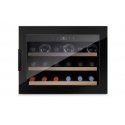 Caso WineSafe 18 EB Black Kompresorinis vyno šaldiklis Įmontuoti Juoda 18 buteliai Caso WineSafe 18 EB Black Kompresorinis vyno šaldiklis Įmontuoti Juoda 18 buteliai