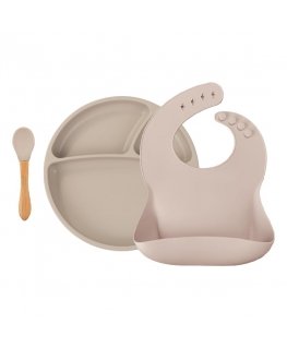 MINIKOIOI tableware set BLW, Bubble brownish yellow, 101070023