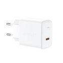 Acefast A21 GaN 30W PD QC 3.0 AFC FCP Fast Charge USB-C Travel Charger White Acefast A21 GaN 30W PD QC 3.0 AFC FCP Fast Charge USB-C Travel Charger White