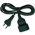 Brennenstuhl unplugged appliance cable for extension between unit and wall outlet, straight CEE 7/16 to straight IEC 60906-1, ma Brennenstuhl unplugged appliance cable for extension between unit and wall outlet, straight CEE 7/16 to straight IEC 60906-1, ma