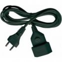 Brennenstuhl unplugged appliance cable for extension between unit and wall outlet, straight CEE 7/16 to straight IEC 60906-1, ma Brennenstuhl unplugged appliance cable for extension between unit and wall outlet, straight CEE 7/16 to straight IEC 60906-1, ma