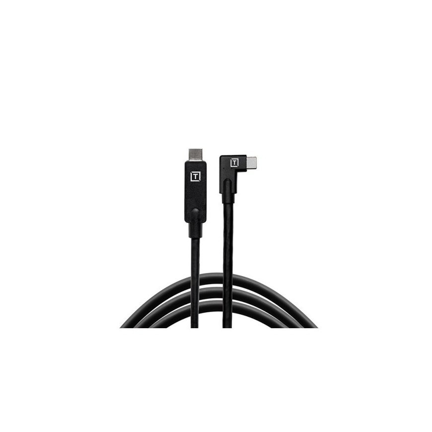 Tether Tools TetherPro USB-C to USB-C Right Angle black