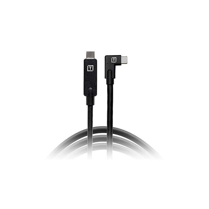 Tether Tools TetherPro USB-C to USB-C Right Angle black – 2
