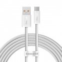 Cable USB to USB-C Baseus Dynamic Series, 100W, 2m (white) Cable USB to USB-C Baseus Dynamic Series, 100W, 2m (white)