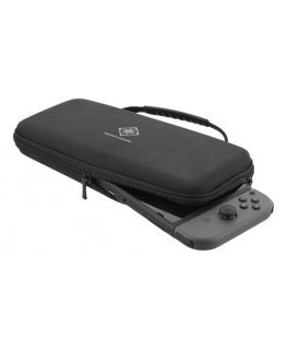 Deltaco GAM-089 nešiojamojo žaidimų kompiuterio dėklas Kietas dėklas Nintendo Juoda