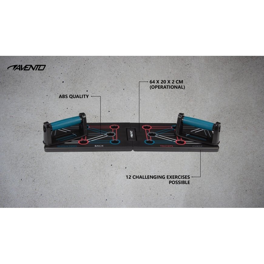 Avento push-up board, foldable – 3