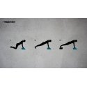 Avento push-up board, foldable