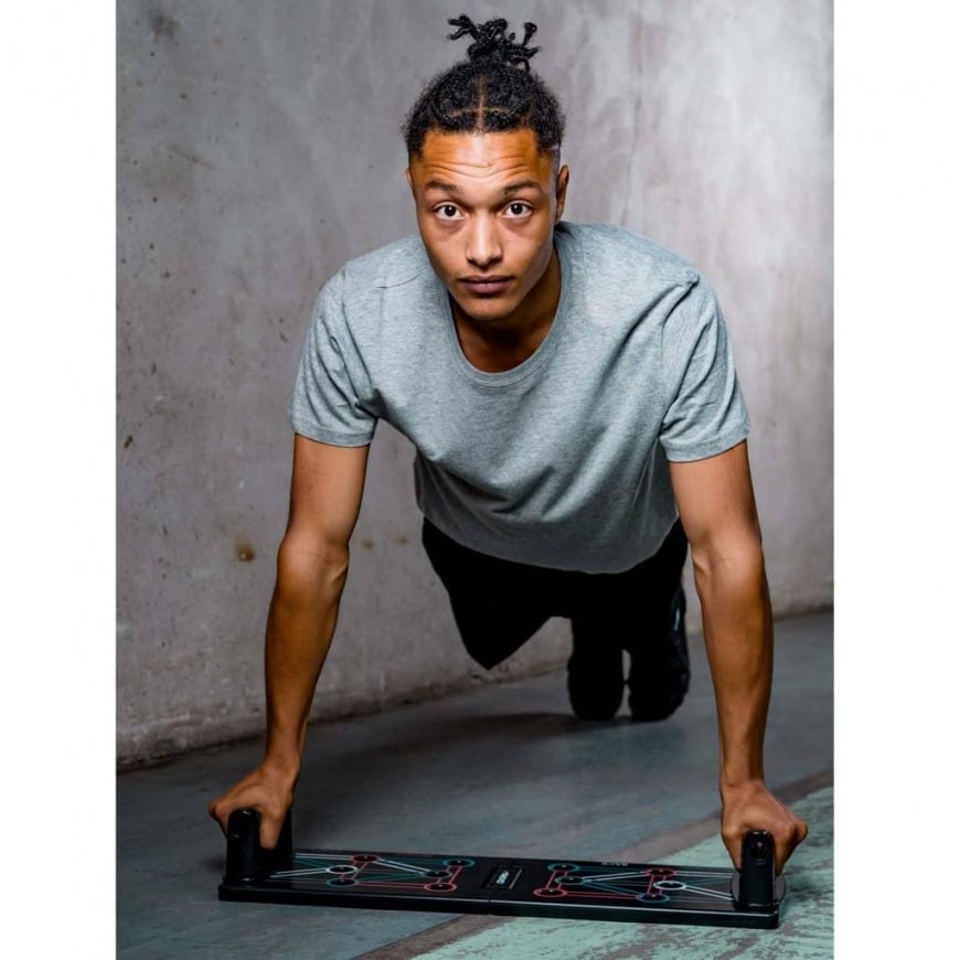 Avento push-up board, foldable – 9