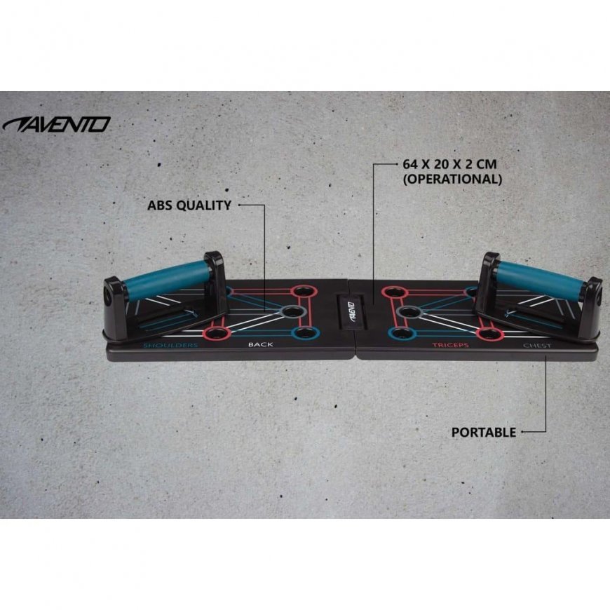 Avento push-up board, foldable – 10