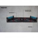 Avento push-up board, foldable