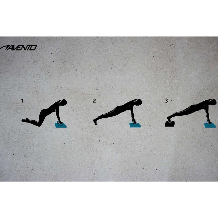 Avento push-up board, foldable – 11