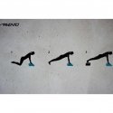 Avento push-up board, foldable
