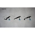 Avento push-up board, foldable