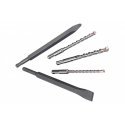 SDS-plus drill/chisel set 5-piece, Metabo SDS-plus drill/chisel set 5-piece, Metabo