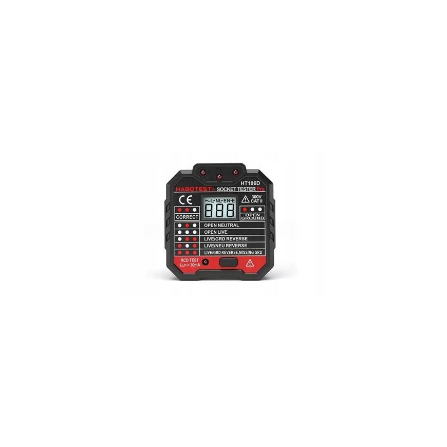 Habotest HT106D socket tester with digital display – 2