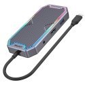 Unitek Hub USB-C, HDMI 2.0, RJ45, 3,5 mm, 100 W 10 Gbps Unitek Hub USB-C, HDMI 2.0, RJ45, 3,5 mm, 100 W 10 Gbps