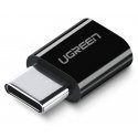 Micro USB to USB-C Adapter UGREEN US157 (Black) Micro USB to USB-C Adapter UGREEN US157 (Black)
