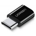 Micro USB to USB-C Adapter UGREEN US157 (Black) Micro USB to USB-C Adapter UGREEN US157 (Black)
