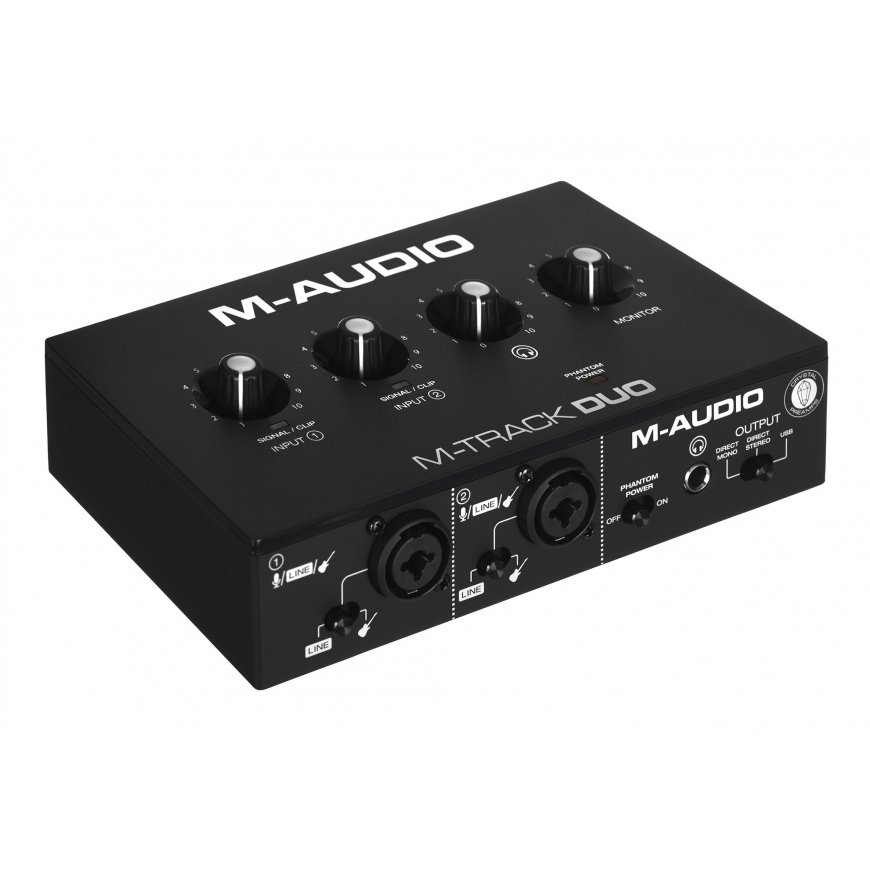 M-AUDIO M-Track DUO - USB-heli liidesed