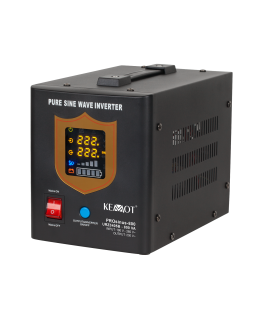 Nepertraukiamo maitinimo šaltinis 12V 230V 800VA/500W KEMOT PROsinus 500