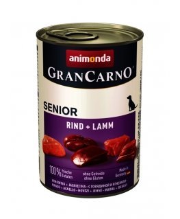 animonda GranCarno 82737 drėgnas šunų maistas Jautiena, Ėriena Suaugusių 400 g