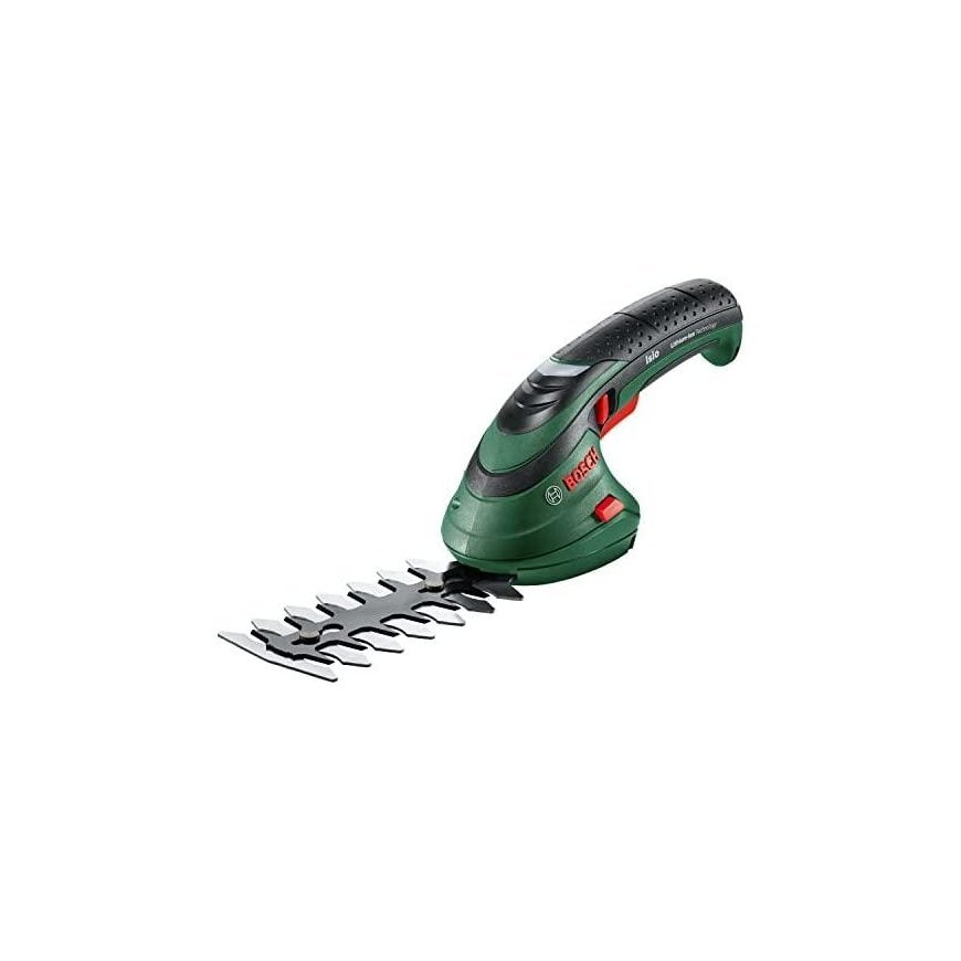 Krūmų ir žolės akumuliatorinių žirklių rinkinys Bosch ISIO – 8