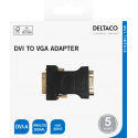 DVI-A - VGA adapter DELTACO 1920x1200 60Hz, black / DVI-4-K / 00120001 DVI-A - VGA adapter DELTACO 1920x1200 60Hz, black / DVI-4-K / 00120001