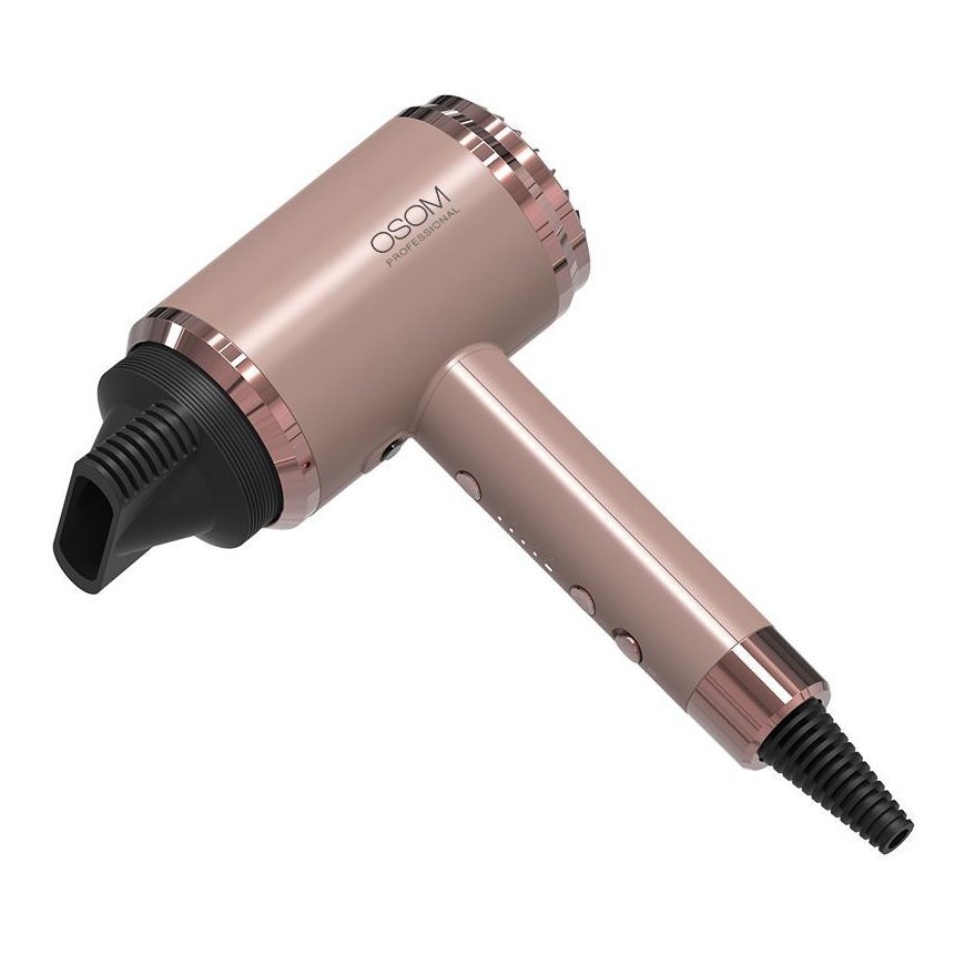 Osom Professional Plaukų džiovintuvas 1800W, rožinis OSOM6800RGHD – 2