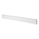 DELTACO OFFICE wall mounting bracket for mounting track panel, white / DELO-0153