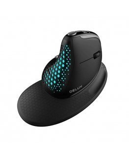 Wireless Ergonomic Mouse Delux M618XSD BT + 2.4G RGB