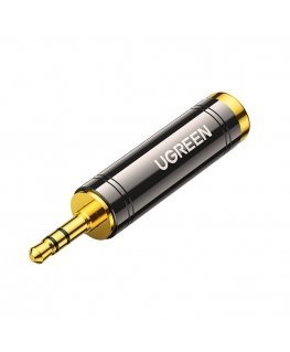 UGREEN adapter / adapter from 3.5 mm jack to 6.5 / 6.35 mm mini jack (gray)