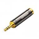 UGREEN adapter / adapter from 3.5 mm jack to 6.5 / 6.35 mm mini jack (gray) UGREEN adapter / adapter from 3.5 mm jack to 6.5 / 6.35 mm mini jack (gray)