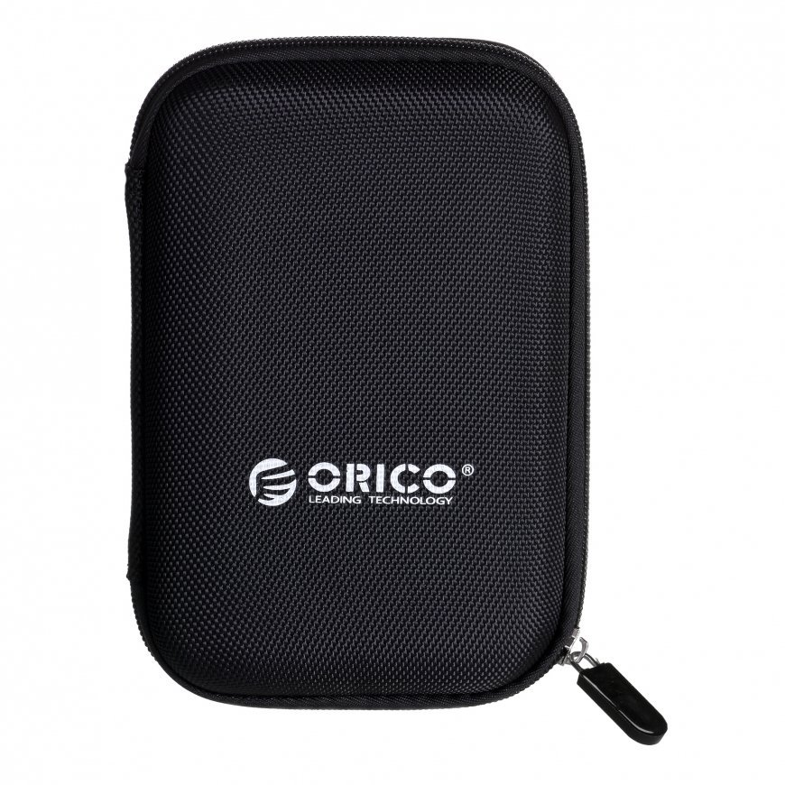 ORICO PORTATĪVĀ HDD AIZSARDZĪBAS SOMA 2,5', MELNS
