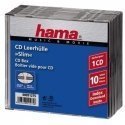 Hama CD Slim Jewel Case, pack 10 1 диск (ов) Прозрачный Hama CD Slim Jewel Case, pack 10 1 диск (ов) Прозрачный