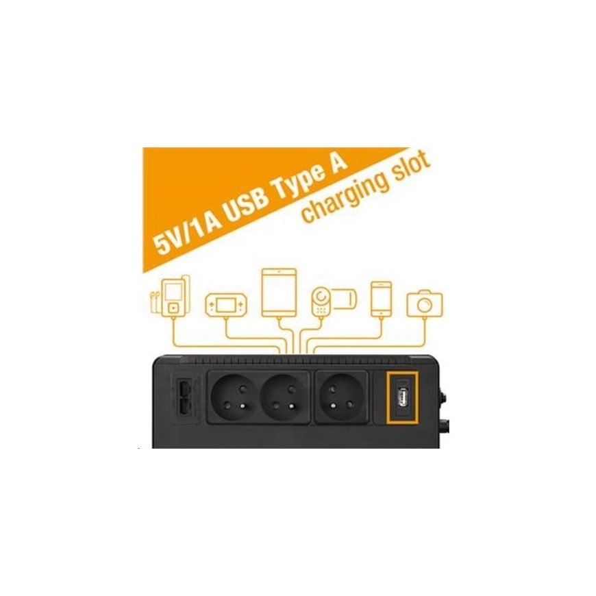 FSP ECO 800-FR Line-interaktīvā UPS, 800VA