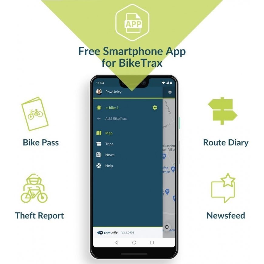 PowUnity BikeTrax locator, Yamaha – 10