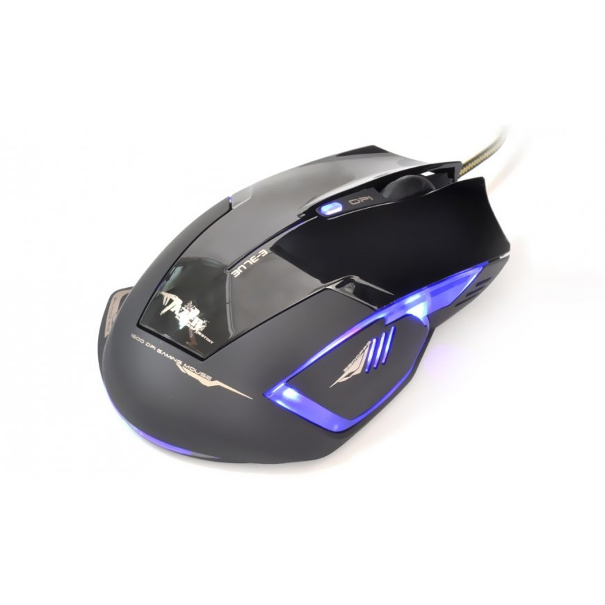 E-blue Mazer Type-R компьютерная мышь Для правой руки USB тип-A Оптический 2400 DPI – 3