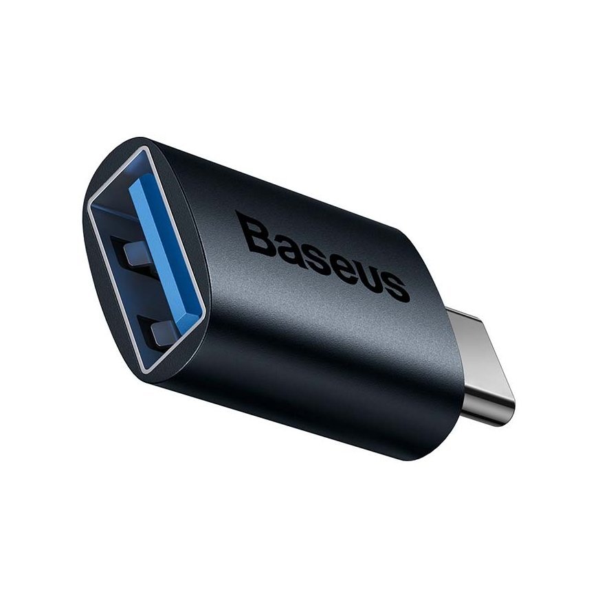 Baseus Ingenuity USB-C to USB-A OTG adapter (blue)