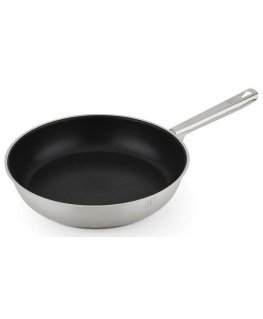 BOJ 04023801 20 x 5.1 cm. Frying pan, stainless steel