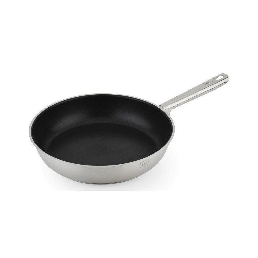 BOJ 04023801 20 x 5.1 cm. Frying pan, stainless steel