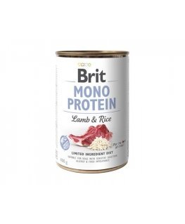 Brti Mono Protein Lamb, Pruun Riis - 400 g