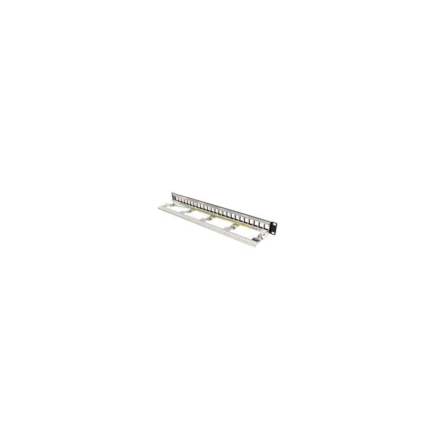 Deltaco PAN-214 kytkentäpaneeli 1U – 2