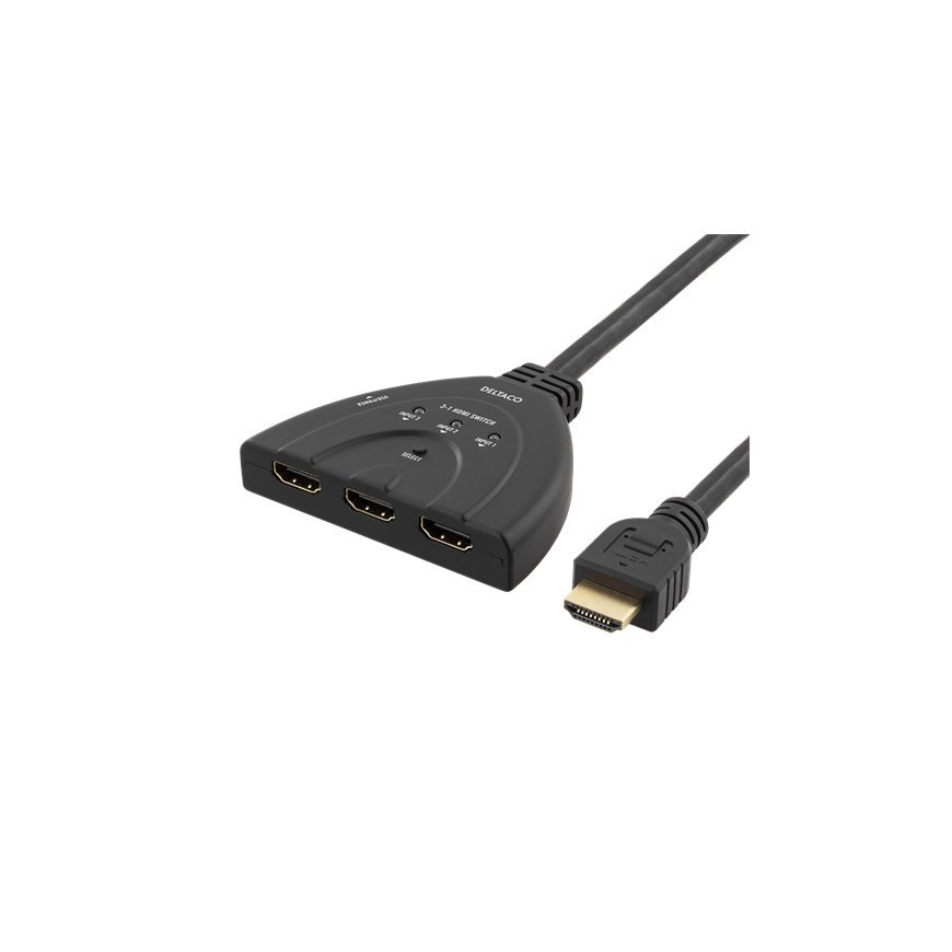 Deltaco HDMI-7044 video sadalītājs