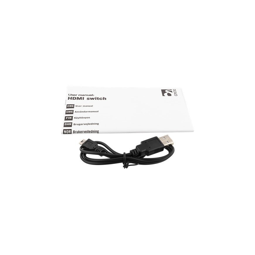 Deltaco HDMI-7044 video splitter – 3