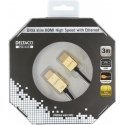 Deltaco HDMI-1043-K HDMI kabelis 3 m HDMI A tipo (standartinis) Juoda