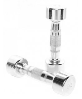 Dumbbell chrome. TOORX MC-2 2kg