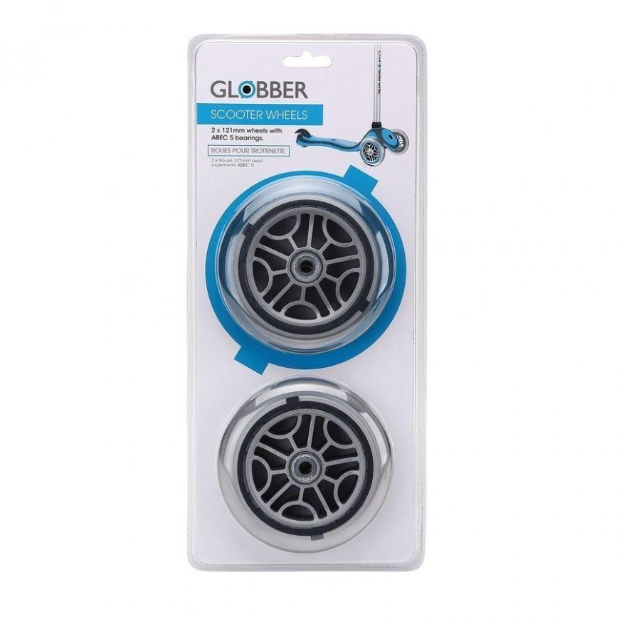 GLOBBER Wheel Set for PRIMO/EVO/ELITE/FLOW 12 121 mm – 5