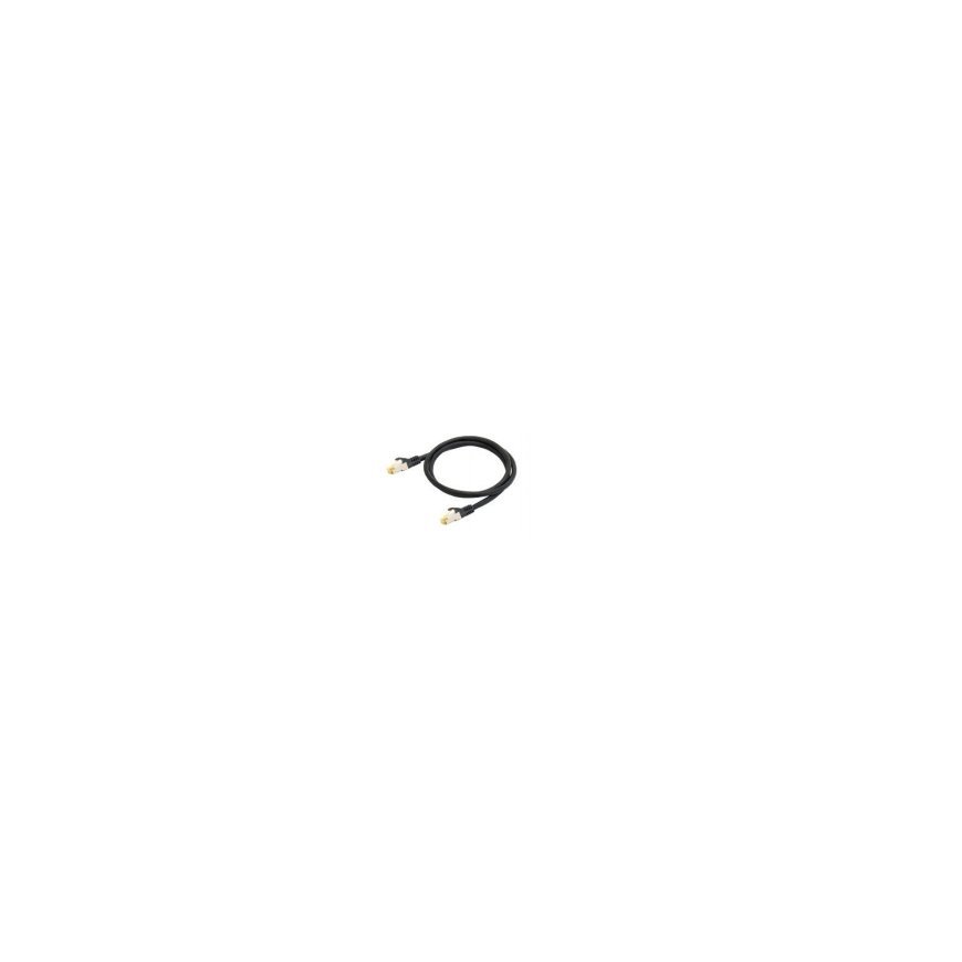 Python 8070PY-003S võrgukaabel Must 0,25 m Cat7 SF/UTP (S-FTP)