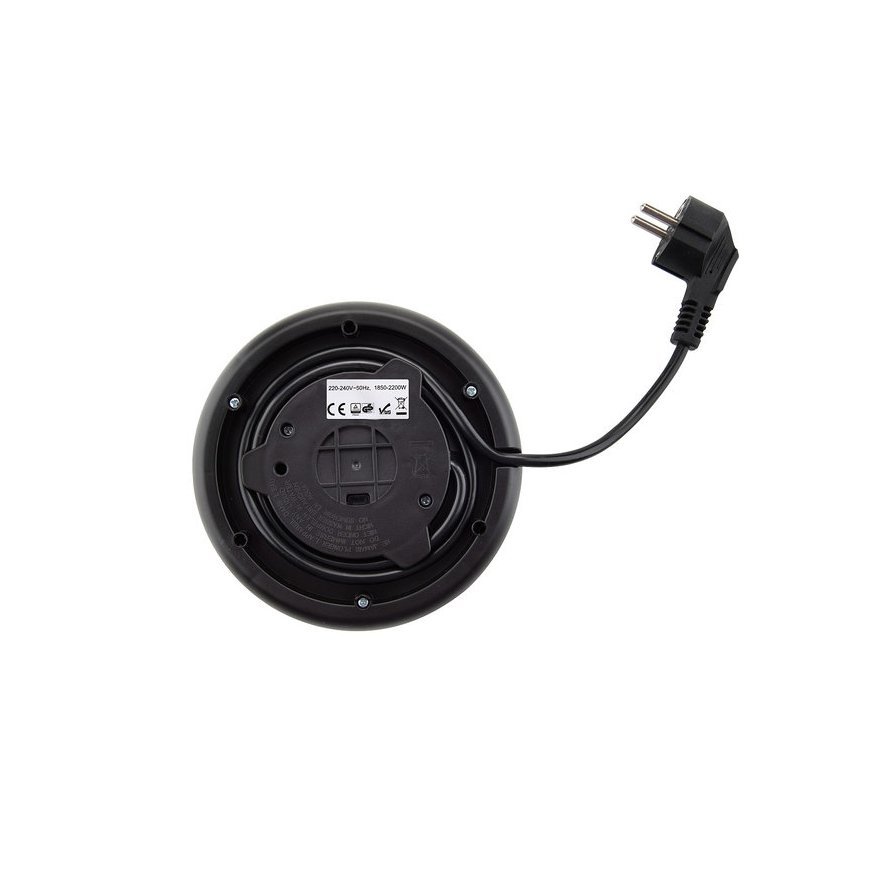 Eta Crystela Digi elektriskās tējkanna 1,7 L 2200 W Melns, Caurspīdīgs