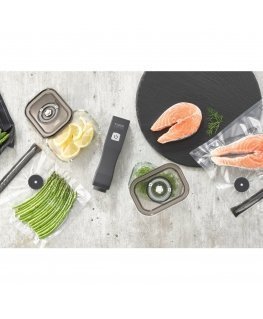 Caso Vacu OneTouch Eco-Set vacuum sealer 0.4 mbar Black